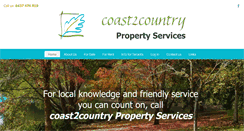 Desktop Screenshot of coast2countrysa.com.au